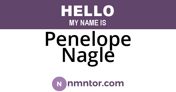 Penelope Nagle