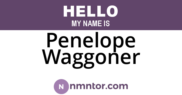 Penelope Waggoner