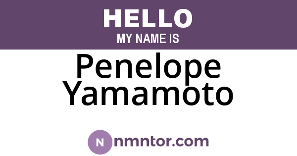 Penelope Yamamoto