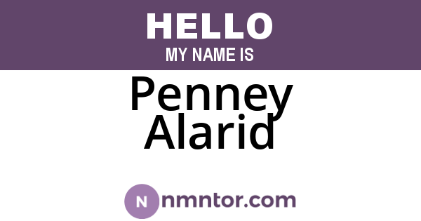 Penney Alarid