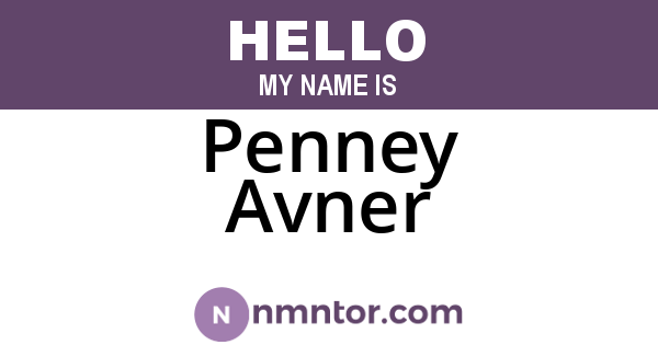 Penney Avner