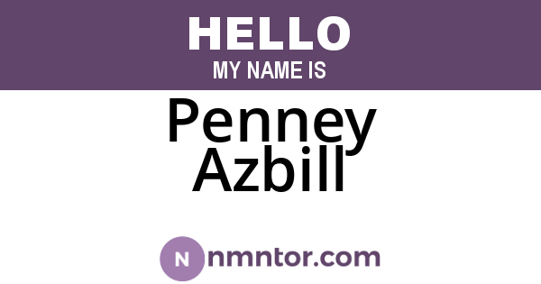 Penney Azbill