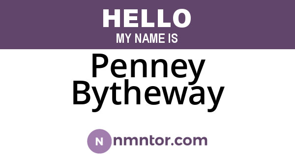 Penney Bytheway