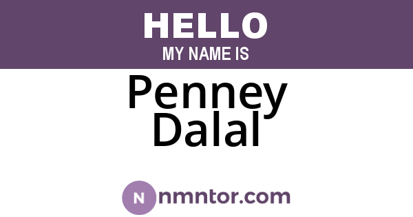 Penney Dalal
