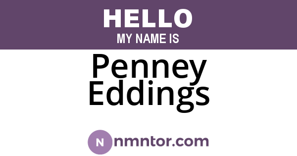 Penney Eddings
