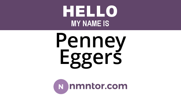 Penney Eggers