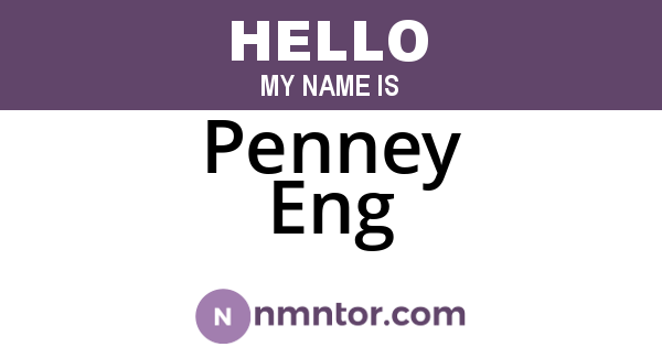 Penney Eng