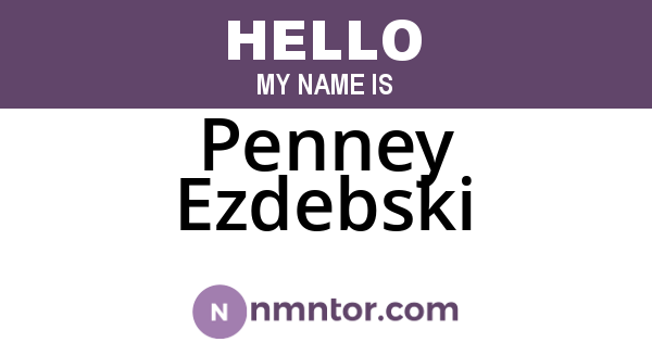 Penney Ezdebski
