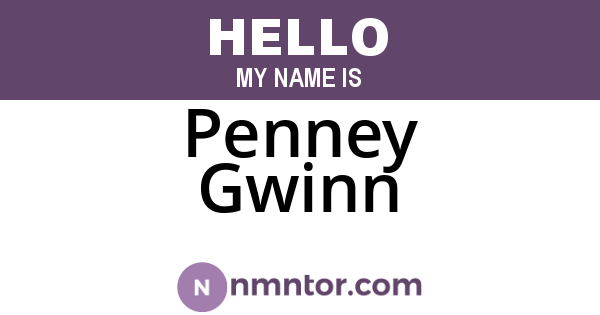 Penney Gwinn