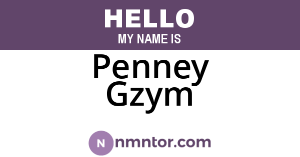 Penney Gzym