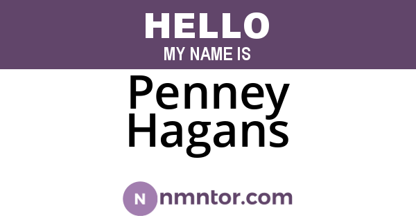 Penney Hagans