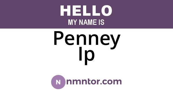 Penney Ip