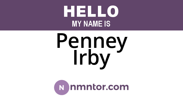 Penney Irby