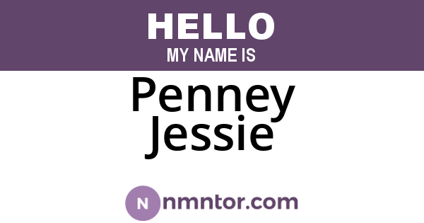 Penney Jessie
