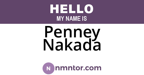Penney Nakada