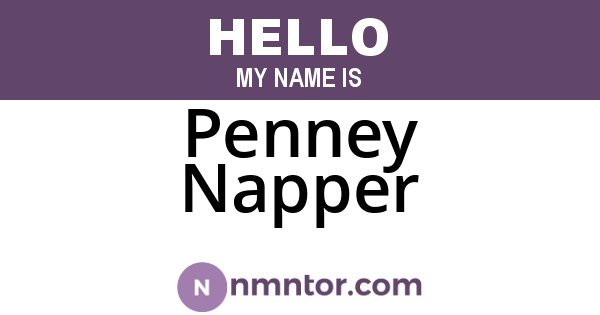 Penney Napper