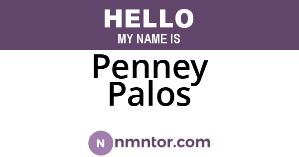Penney Palos