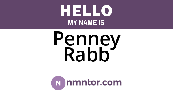 Penney Rabb