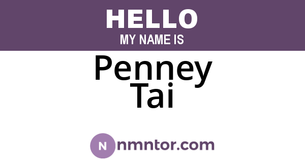 Penney Tai