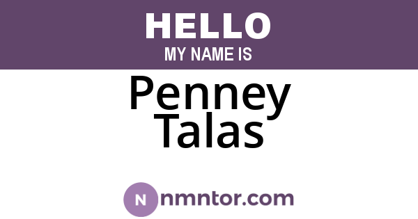 Penney Talas