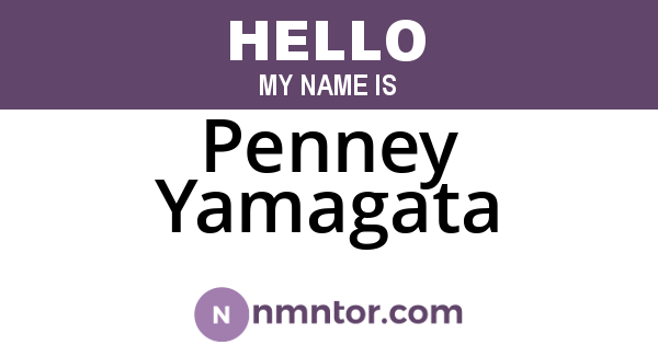 Penney Yamagata