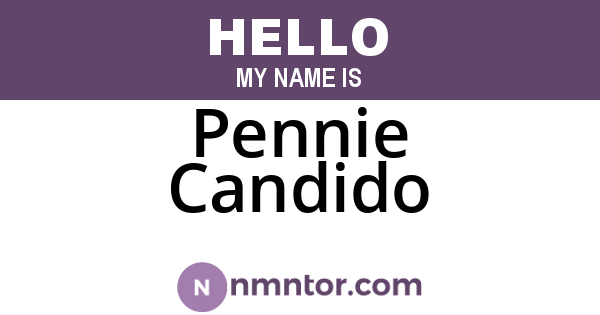 Pennie Candido