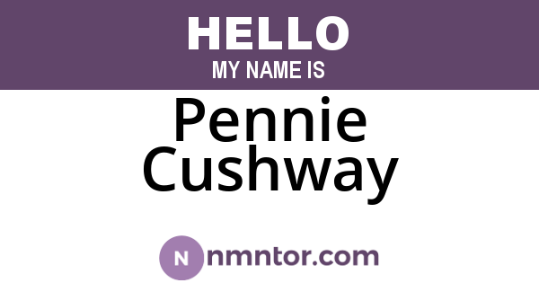 Pennie Cushway