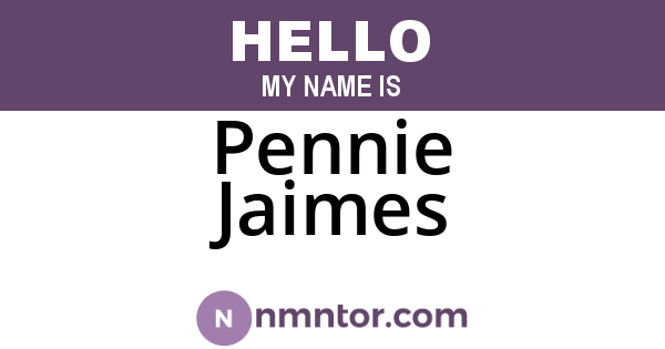 Pennie Jaimes