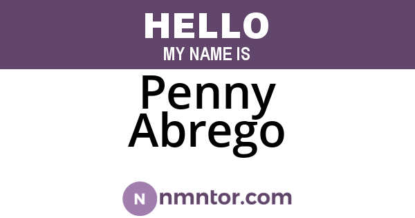 Penny Abrego