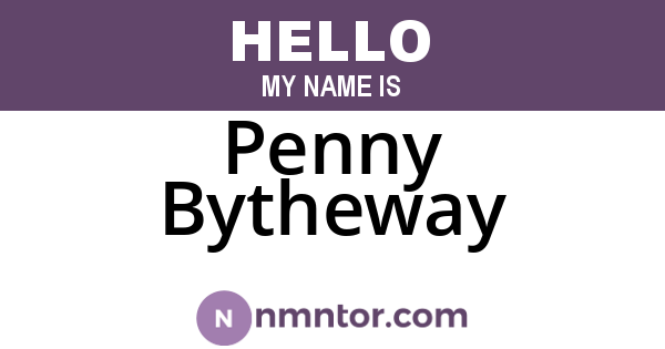 Penny Bytheway