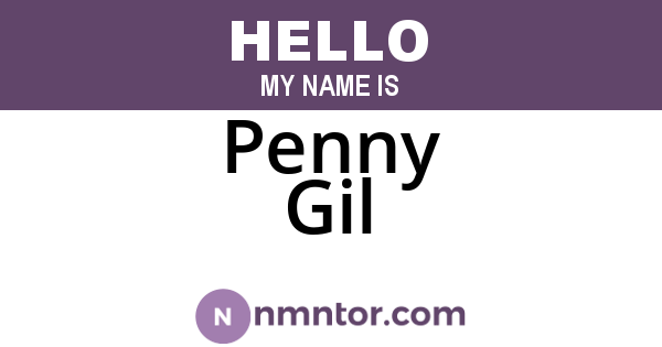 Penny Gil