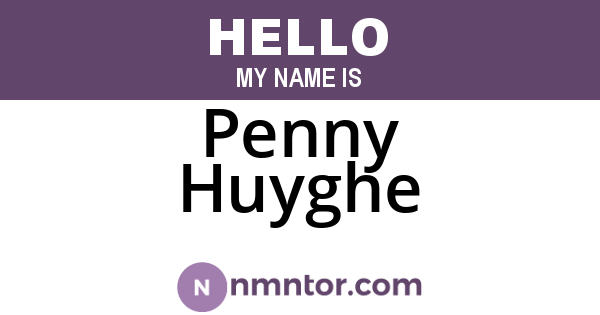 Penny Huyghe