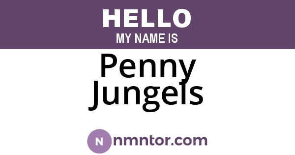 Penny Jungels