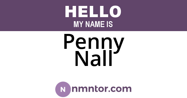 Penny Nall