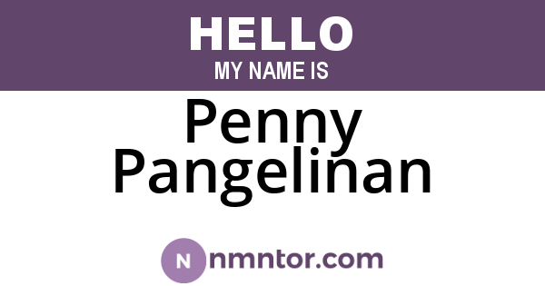 Penny Pangelinan