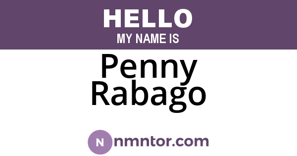 Penny Rabago