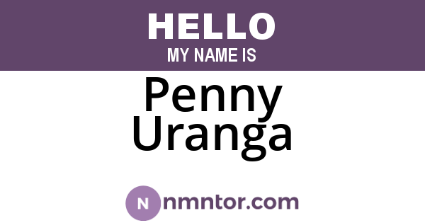 Penny Uranga