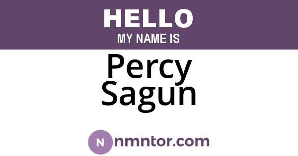 Percy Sagun