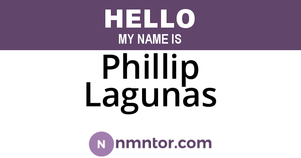 Phillip Lagunas
