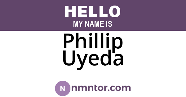 Phillip Uyeda