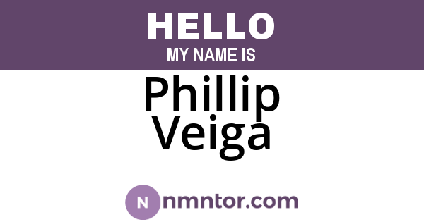 Phillip Veiga