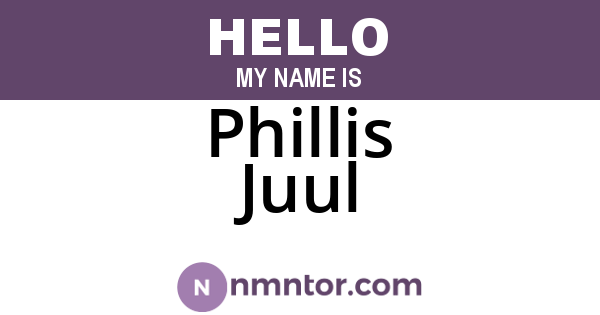 Phillis Juul