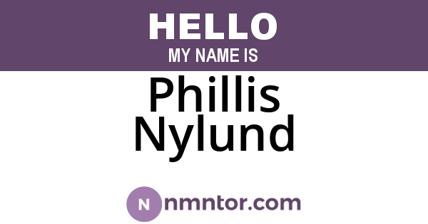 Phillis Nylund