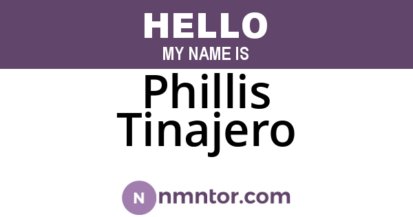 Phillis Tinajero
