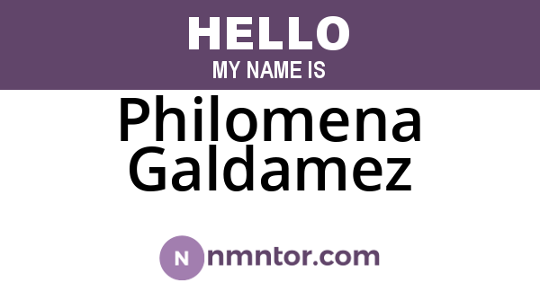 Philomena Galdamez