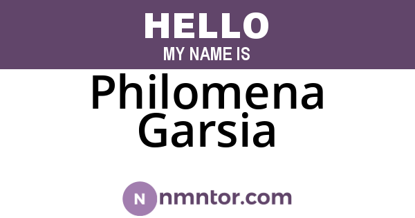 Philomena Garsia