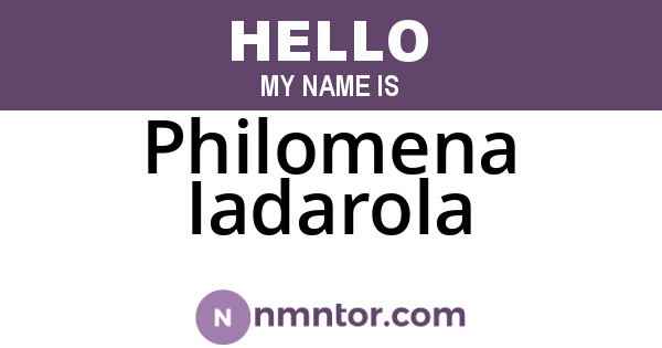 Philomena Iadarola