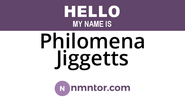 Philomena Jiggetts