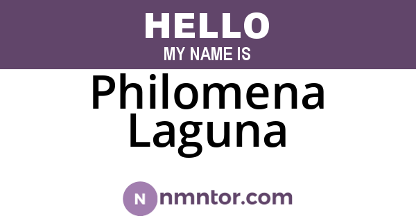 Philomena Laguna