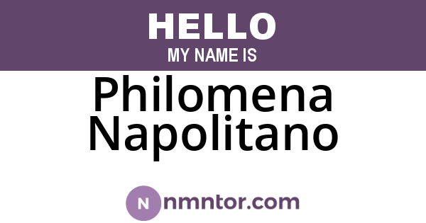 Philomena Napolitano